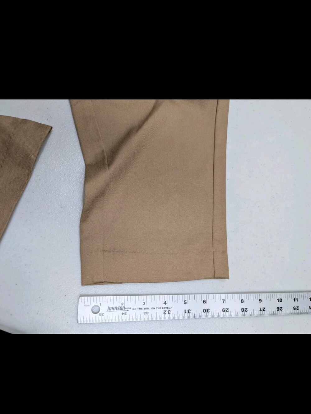 NWT Old Navy Taylor Straight Trousers XS Cargo Pleated Granola Neutral #1111 - Picture 5 of 13